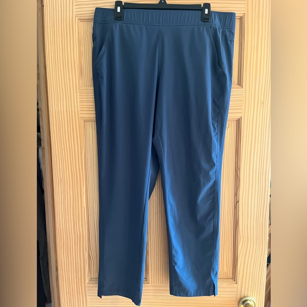 Eddie‎ Bauer Ankle Indigo Lightweight Pants Size Large